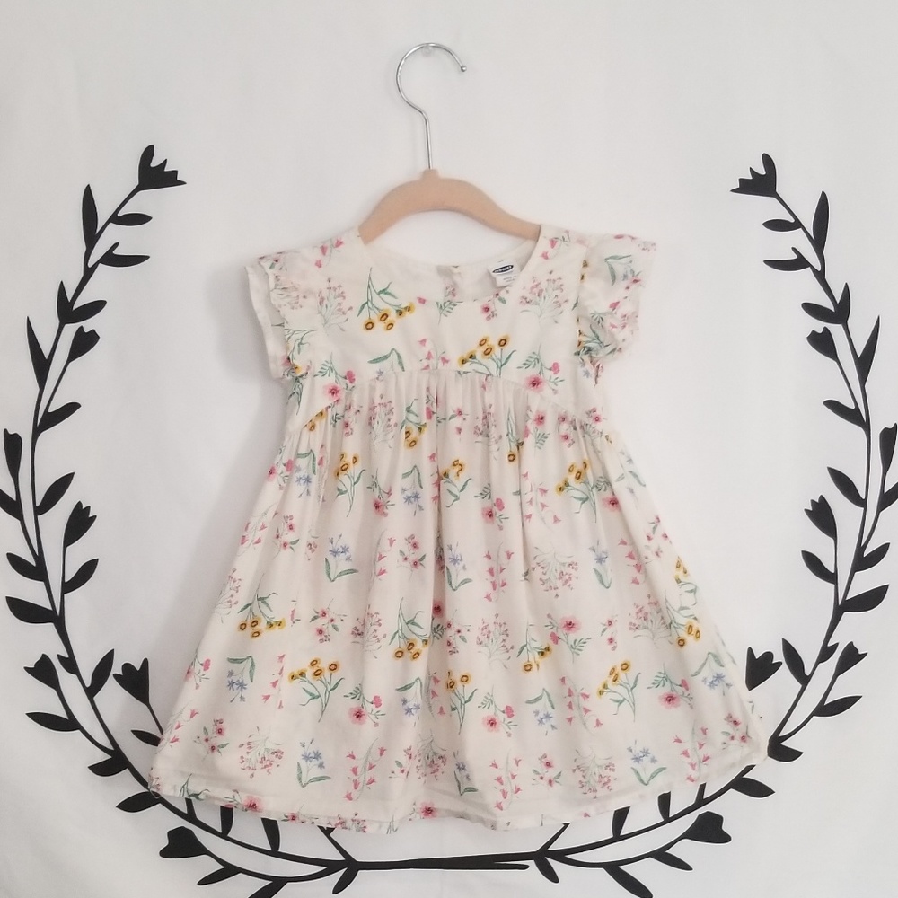 Old Navy Floral Baby Dress & Matching Bloomer
